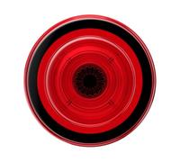 PopSockets Round Phone Grip Compatible with MagSafe, Adapter Ring Included, Phone Holder, Wireless Charging Compatible - Danger Red