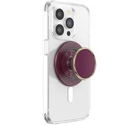 PopSockets Phone Grip for MagSafe, Magnetic Holder- Red Wine