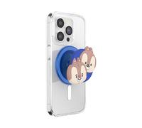 PopSockets Phone Grip for MagSafe, Secure Magnetic Phone Grip & Stand, Hands-Free Kickstand, Wireless Charging Compatible, Cute PopSockets, Disney - Kawaii Chip 'n Dale