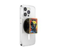 PopSockets Phone Grip for MagSafe, Secure Magnetic Phone Grip & Stand, Hands-Free Kickstand, Wireless Charging Compatible, Batman - Enamel Comic Cover