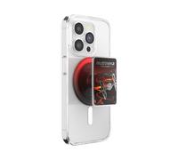 PopSockets Round Phone Grip Compatible with MagSafe, Adapter Ring Included, Phone Holder, Wireless Charging Compatible,StarWars - Enamel Welcome to Mustafar