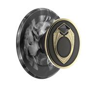 PopSockets Phone Grip for MagSafe, Secure Magnetic Phone Grip & Stand, Hands-Free Kickstand, Wireless Charging Compatible, Harry Potter - Enamel Marvolos Ring