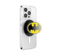PopSockets Phone Grip for MagSafe, Secure Magnetic Phone Grip & Stand, Hands-Free Kickstand, Wireless Charging Compatible, Batman - Enamel I Am Batman