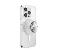 PopSockets Round Phone Grip Compatible with MagSafe, Adapter Ring Included, Phone Holder, Wireless Charging Compatible - Enamel Desert Gem Bloom