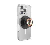 PopSockets Phone Grip for MagSafe with Kickstand, Magnetic Stand, Swappable Top, Secure Hold for iPhone MagSafe Cases, Phone & Tablet Grip - Bookish Besties