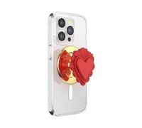 PopSockets Phone Grip for MagSafe with Kickstand, Magnetic Stand, Swappable Top, Secure Hold for iPhone MagSafe Cases, Phone & Tablet Grip - PopOut Sacred Heart