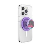 PopSockets Phone Grip for MagSafe with Kickstand, Magnetic Stand, Swappable Top, Secure Hold for iPhone MagSafe Cases, Phone & Tablet Grip - Curled Up With a Good Book