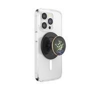 PopSockets: PopGrip Round for MagSafe - Adapter Ring for MagSafe Included - Expanding Phone Stand and Grip with a Swappable Top for Smartphones and Cases - Lily of the Valley