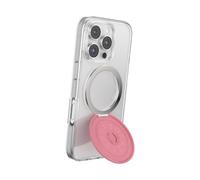 PopSockets Kick-Out Grip for MagSafe, Phone Grip with Built-in Phone Stand, Adjustable Kickstand for Portrait or Landscape, Strong Magnetic Hold, Wireless Charging Compatible - Putty