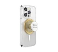 PopSockets: PopGrip Round for MagSafe - Adapter Ring for MagSafe Included - Expanding Phone Stand and Grip with a Swappable Top for Smartphones and Cases - Resin