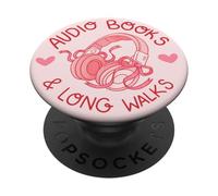 PopSockets Phone Grip & Stand - Audiobooks & Long Walks PopSockets Adhesive PopGrip