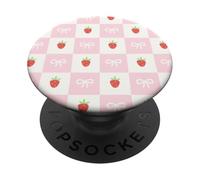 PopSockets Phone Grip - Strawberry Checker PopSockets Adhesive PopGrip