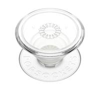 PopSockets Phone Grip with Expanding Kickstand, Adhesive Grip Clear