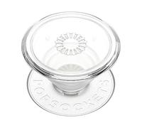 PopSockets Phone Grip with Expanding Kickstand, Adhesive Grip - Clear