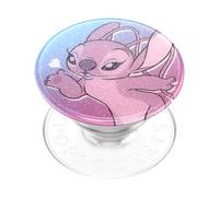 PopSockets Phone Grip with Expanding Kickstand, PopOut, Disney Stitch - Angel Kisses