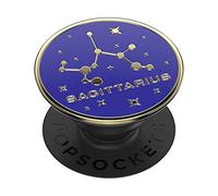 PopSockets Phone Grip with Expanding Kickstand, Adhesive Grip, Enamel, Cute Zodiac Sagittarius