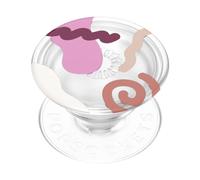 PopSockets Phone Grip with Expanding Kickstand, Adhesive Grip - Memphis Mod Translucent