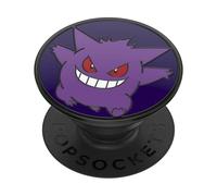 PopSockets Phone Grip with Expanding Kickstand, Adhesive Grip, Pokémon - Glow-in-the-Dark Gengar Enamel