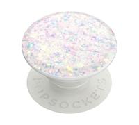 PopSockets Phone Grip with Expanding Kickstand, Glitter PopGrip - Confetti White