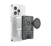 PopSockets Phone Wallet with Expanding Grip and Adapter Ring for MagSafe, Phone Card Holder, Wireless Charging Compatible, Wallet Compatible with MagSafe - The Dark Lord Has Returned