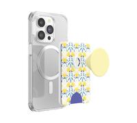 PopSockets Phone Wallet with Expanding Phone Grip, Phone Card Holder - Tea Towel