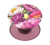 PopSockets Plant-Based Phone Grip with Expanding Kickstand, Adhesive Grip, Eco-Friendly - Peony Bloom
