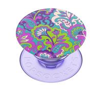 PopSockets Plant-Based Phone Grip with Expanding Kickstand, Adhesive Grip, Eco-Friendly - Translucent Purple Kamp