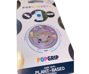 PopSockets PlantCore Cell Phone Grip & Stand Purple Fields Uk Seller Free pp New
