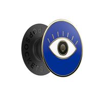 PopSockets Pop Grip for Smartphones Enamel Evil Eye, Blue