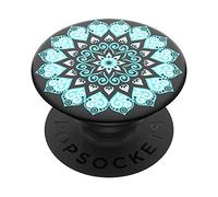 PopSockets: PopGrip Expanding Stand and Grip with a Swappable Top for Phones & Tablets - Peace Mandala Sky