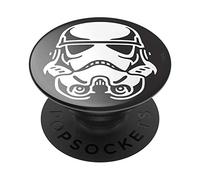 PopSockets: PopGrip Expanding Stand and Grip with a Swappable Top for Phones & Tablets - Stormtrooper Icon, black
