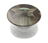 PopSockets: PopGrip Expanding Stand and Grip with a Swappable Top for Phones & Tablets - The Child Cup (Baby Yoda)