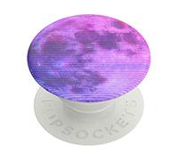PopSockets PopGrip - Expanding Stand and Grip with a Swappable Top for Smartphones and Tablets - Glitch Moon