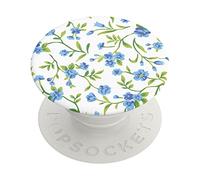 PopSockets PopGrip - Expanding Stand and Grip with Swappable Top - Blue Ditsy