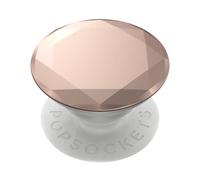 PopSockets PopGrip - Expanding Stand and Grip with Swappable Top - Metallic Diamond Rose Gold