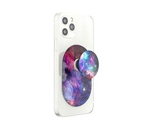 PopSockets: PopGrip for MagSafe - Expanding Phone Stand and Grip with a Swappable Top for Smartphones and Cases - Blue Nebula
