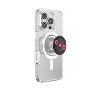 PopSockets PopGrip for MagSafe, Magnetic Phone Grip & Stand, Swappable Top, Secure Grip for iPhone MagSafe Cases, Kickstand for Hands-Free Viewing, Wireless Charging Compatible - Time To Play