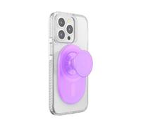 PopSockets PopGrip for MagSafe, Magnetic Phone Grip & Stand, Swappable Top, Secure Grip for iPhone MagSafe Cases, Kickstand for Hands-Free Viewing, Wireless Charging Compatible - Opalescent Pink