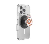 PopSockets PopGrip for MagSafe, Magnetic Phone Grip & Stand, Swappable Top, Secure Grip for iPhone MagSafe Cases, Kickstand for Hands-Free Viewing, Wireless Charging Compatible - Enamel BB-8 Spinner
