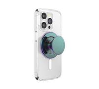 PopSockets: PopGrip Round for MagSafe - Adapter Ring for MagSafe Included - Expanding Phone Stand and Grip with a Swappable Top for Smartphones and Cases - Nightshade