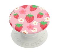 PopSockets PopGrip for Smartphone Universal Berry Bloom, Pink