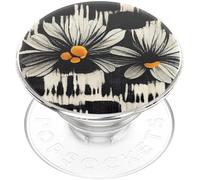 PopSockets : PopGrip Plant - Extendable Stand and Handle Made with Plant-Based Materials with Interchangeable Top for Smartphones and Tablets - Daisy Ikat