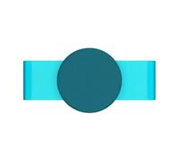 PopSockets: PopGrip Slide Non-Adhesive Phone Grip & Stand with a Swappable Top for iPhone 11 Pro Max Silicone Case - Turbo Ice