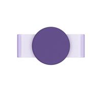 PopSockets: PopGrip Slide Non-Adhesive Phone Grip & Stand with a Swappable Top for iPhone 11 Silicone Case - Fierce Violet