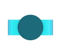 PopSockets: PopGrip Slide Non-Adhesive Phone Grip & Stand with a Swappable Top for iPhone 7/8 Silicone Case - Turbo Ice