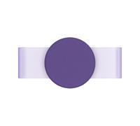 PopSockets: PopGrip Slide Non-Adhesive Phone Grip & Stand with a Swappable Top for iPhone 7+/8+ Silicone Case - Fierce Violet