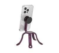 PopSockets: Flexible Phone Mount & Stand, Phone Tripod Mount, Universal Device Mount - Red Wine