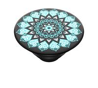 PopSockets PopTop (Top only. Base sold separately) Swappable Top for PopGrip bases, PopGrip Slide, & PopWallet+ - Peace Mandala Sky