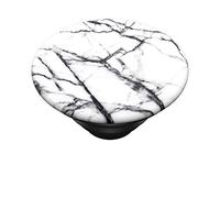 PopSockets PopTop (Top only, Base sold separately) - Swappable Top for Your Swappable PopGrip - Dove White Marble