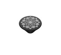 PopSockets PopTop (Top only, Base sold separately) - Swappable Top for Your Swappable PopGrip - Quiet Darkness Mandala
